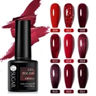 Полуперманентный Гель-лак для ногтей коричневого цвета