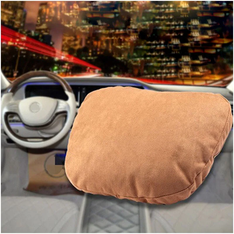 Универсальная автомобильная подушка для шеи плюшевый подголовник облегчения