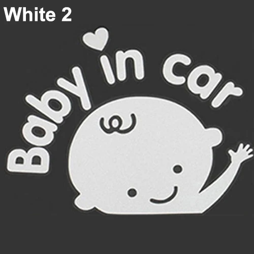 

This Baby on Board Car Safty Sticker has no background and it is easy to install and remove, good to notice the people your cute