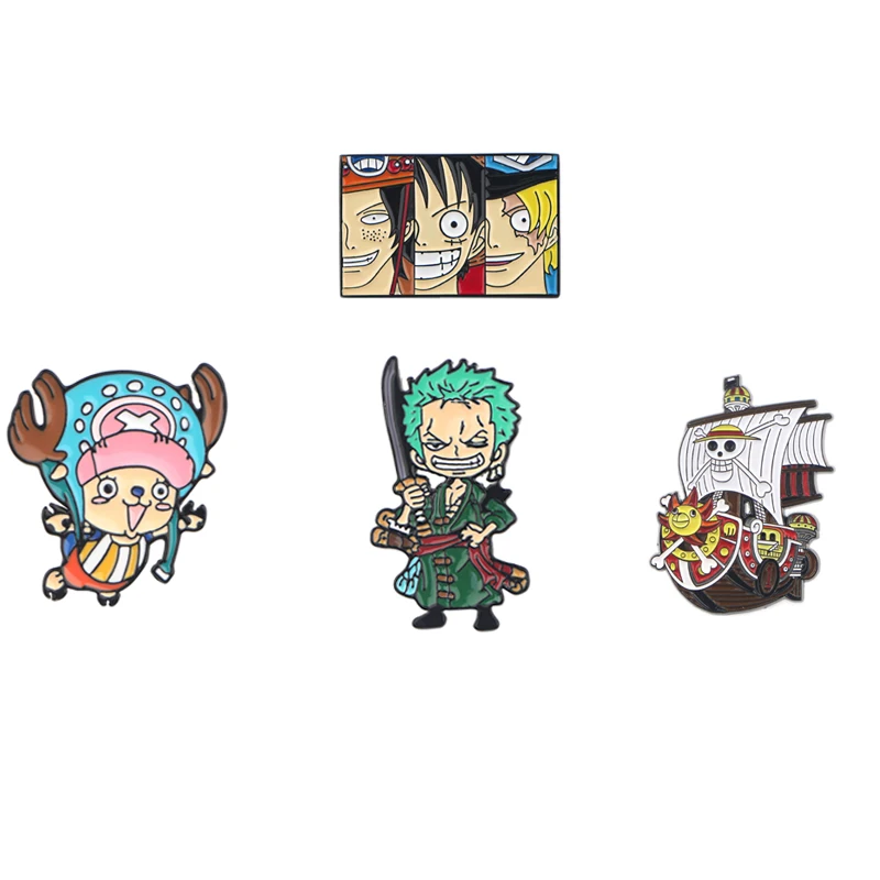 

20 шт./лот MD308 DMLSKY аниме булавки, металлические эмалированные булавки, брошь для рюкзака, значок для одежды, булавка, забавная булавка для шляп...