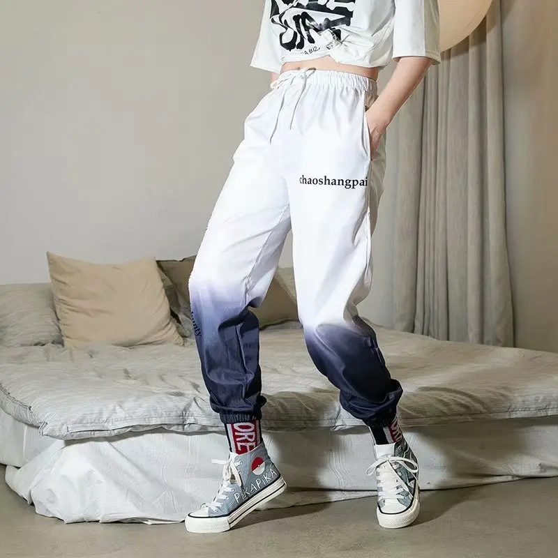 

2020 New Women Pants Japan Style streetwear Elastic Waist Harem Pants Women Casual harajuku joggers sweatpants Female Clothing