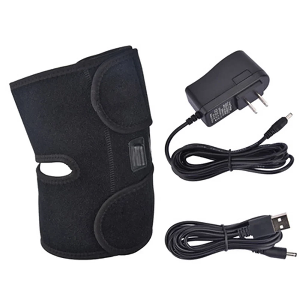 Электрический наколенник с подогревом артрит облегчение боли теплая терапия