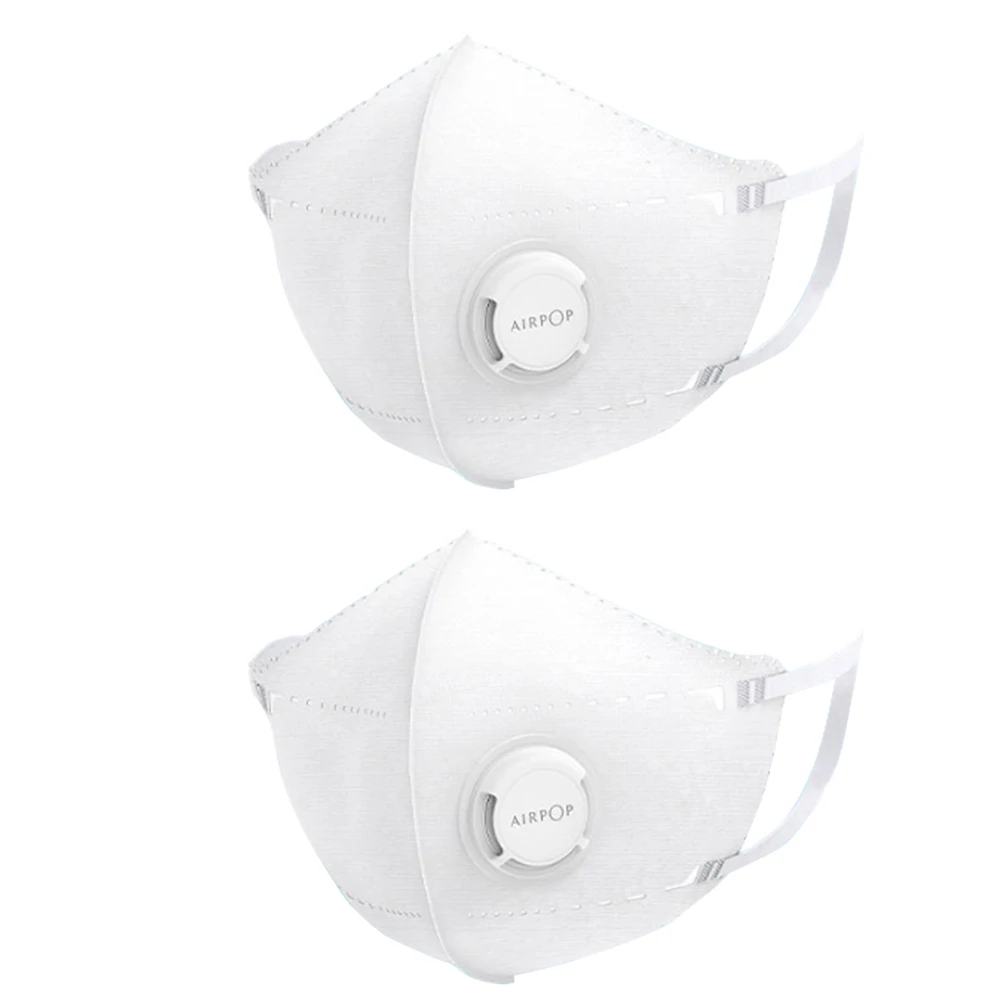 2 шт./лот, Xiaomi Mask Mijia Airpop, портативная, PM2.5, анти-Дымчатая маска, регулируемая, для ушей, удобная, для Xiomi Masks, умный дом