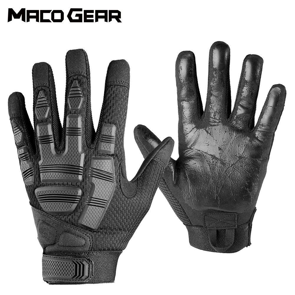 Нескользящий армейские военные тактические перчатки полный палец перчатка