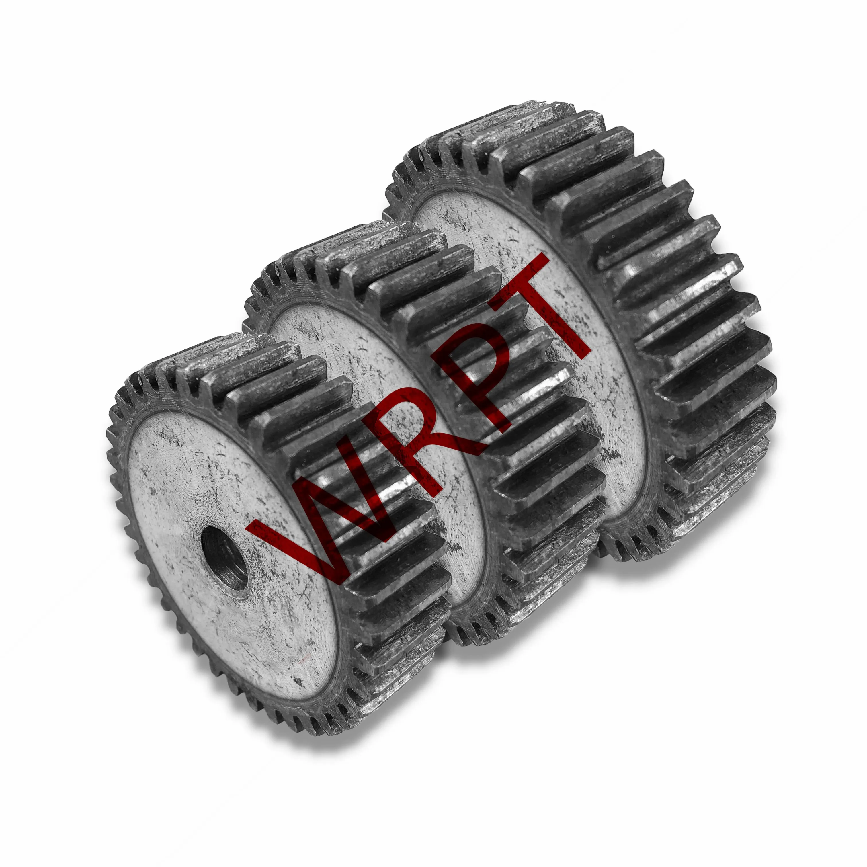 

1Pc 3 modulus spur gears 56 teeth standard hardened cylindrical gears, thickness 30mm, 45# steel tooth surface quenched
