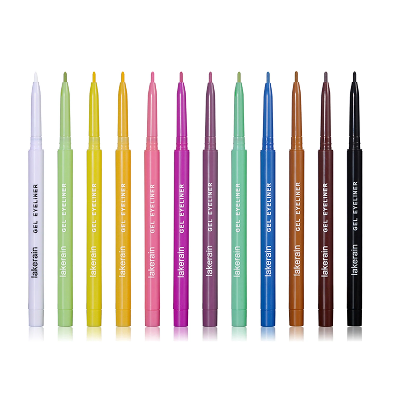 

12 Colors Liquid Eyeliners Waterproof Colorful Eyeliner Pen Set 12pcs color eyeliner pen eyeliner waterproof