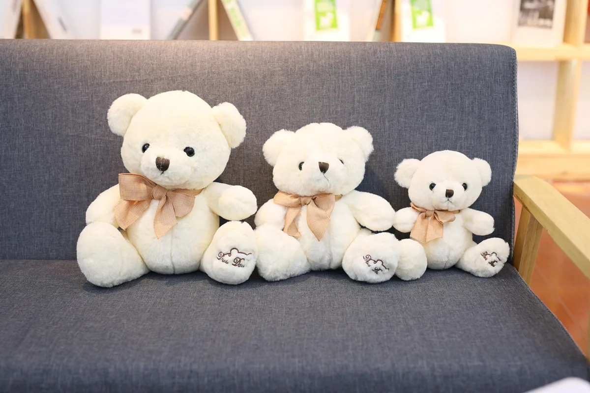 Милый плюшевый мишка тедди Kawaii плюшевые животные милые мягкие игрушки украшение