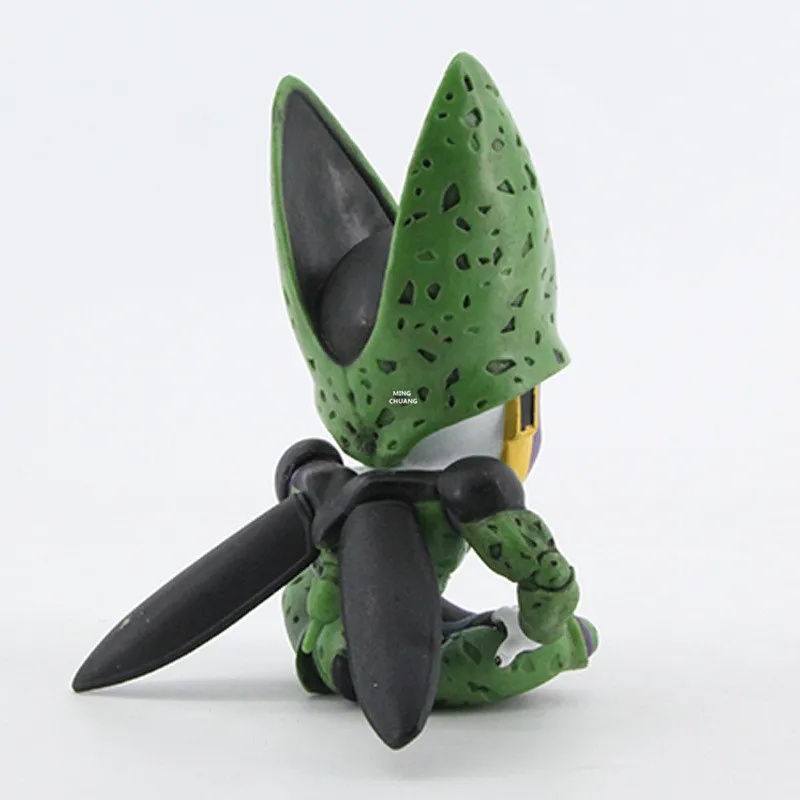 5 &quotDragon Ball Сидящая осанка ячейка окончательной формы Мультяшные украшения ПВХ