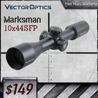 Оптический прицел Vector Optics Marksman 10x44SFP 85% светильник светопропускание, с блокировкой башни, без нулевого зазора, сотовый солнцезащитный козырек, подходит для. 223 .308