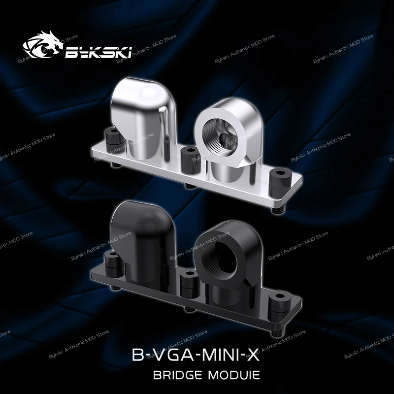Bykski B-VGA-MINI-X G1/4 360 градусов для блока видеокарты мостовые разъемы VGA модуль