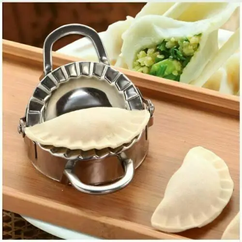 Newest Arrival Stainless Steel Dumpling Maker Mould or Wraper Dough Presser Kitchen Gadget Tool | Sets
