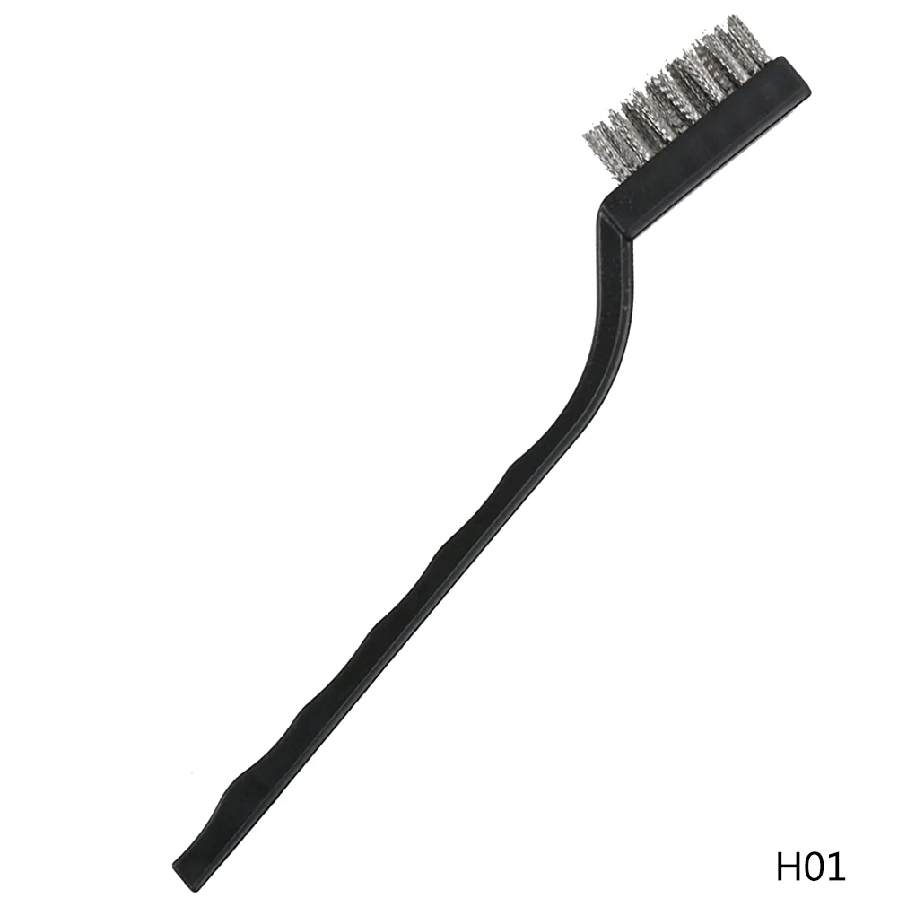 3 вида высоты каблука Очистки рисовальная нейлоновая кисть из латуни Проволока