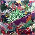 130 см роскошный бренд джунгли большой квадратный шарф новый садовый саржевый шелковый шарф женский платок шарфы для женщин модная шаль для женщин