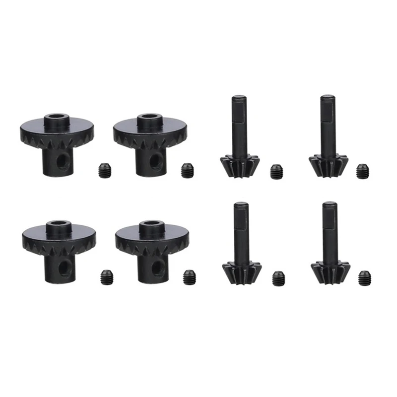 

8Pcs Steel Front & Rear Axle Gear Drive Shaft Gear Upgrade Accessories for WPL C14 C24 B24 B36 MN D90 D99 MN99S Parts