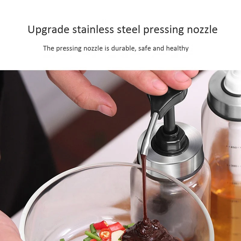 500 мл насос с индивидуальным напором количественного Мёд и устричный соус