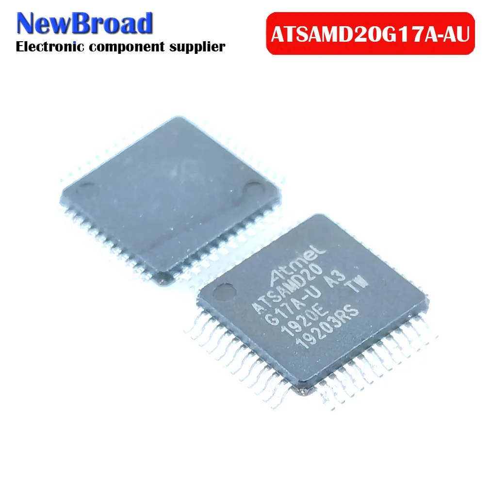 Оригинальный флэш-микроконтроллер TQFP48 32-bit MCU ATMEL однокристаллический КБ 1 шт. |