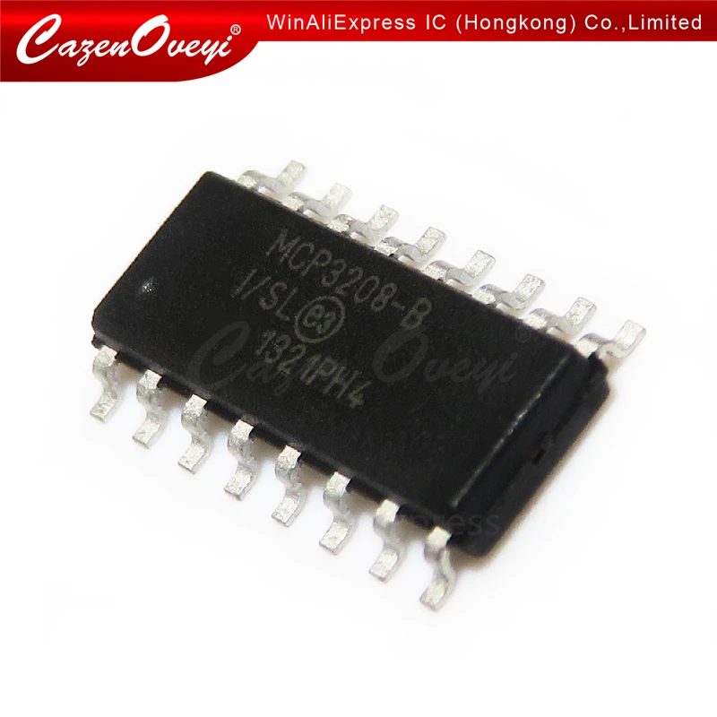 1 шт./лот MCP3208 C I/SL B CI/SL лапками углублением SOP 16 в наличии|Интегральные схемы| |
