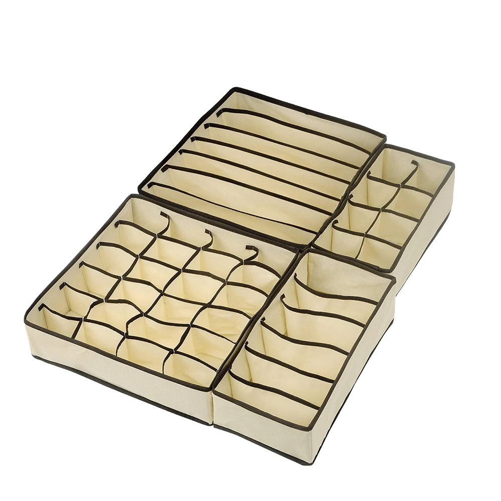 Органайзер разных размеров для бюстгальтеров нижнего белья складной ящик