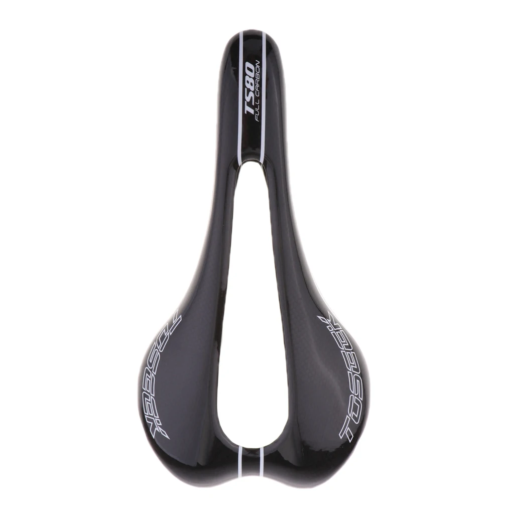 

Women Men Carbon Fiber Mountain Bike Seat Cushion Large Hollow Bicycle Saddle Replacement Bikes Accessories