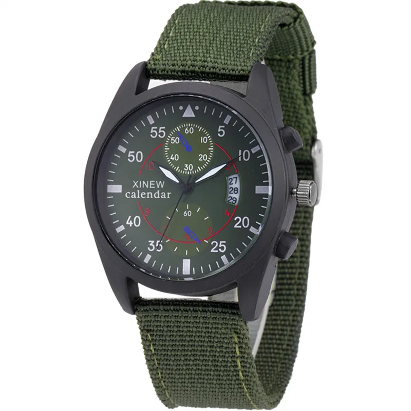 Мужские брендовые часы модные нейлоновые рандомные Военные Спортивные