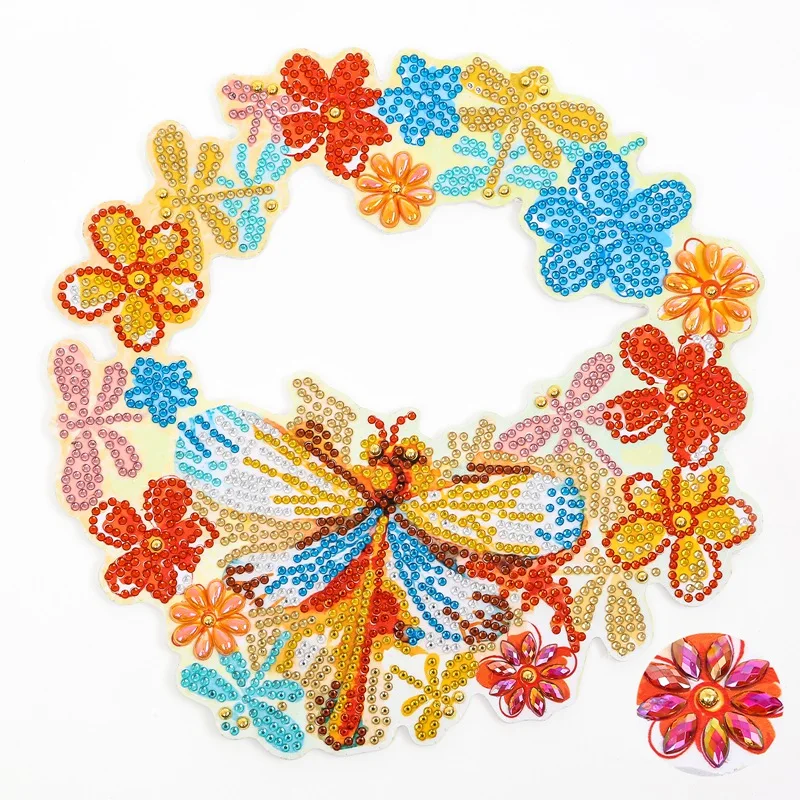 Набор алмазных картин 5D 4 шт. животные в виде насекомых пчела стрекоза Бабочка