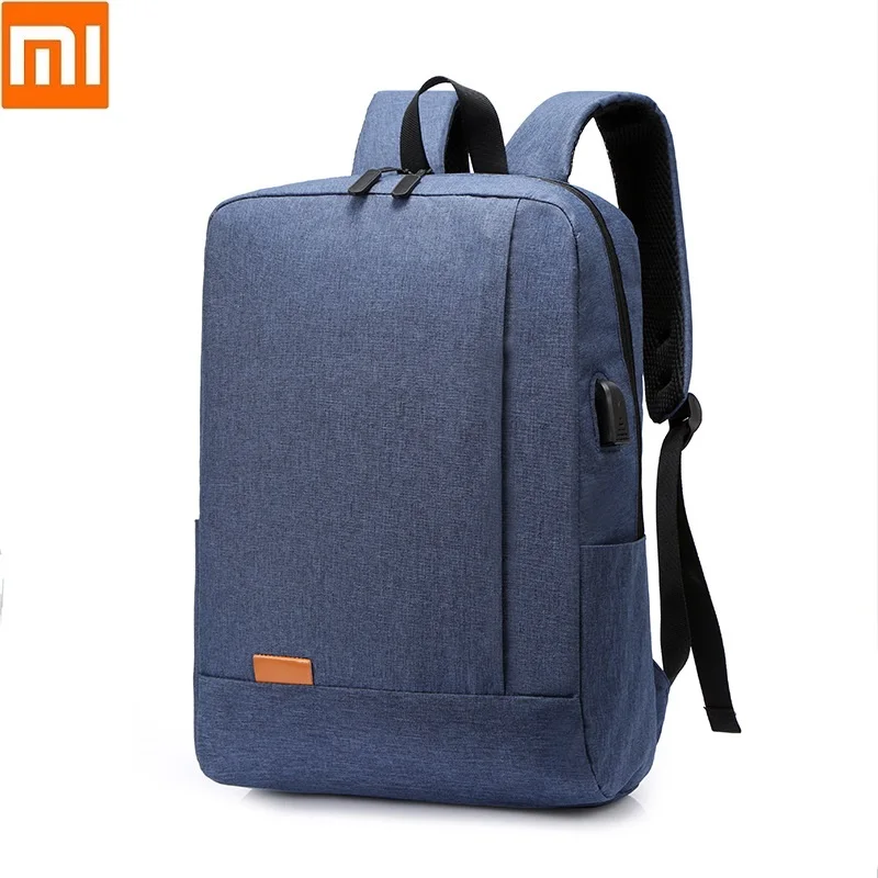 

Модный рюкзак Xiaomi для мужчин и женщин, удобная сумка-мессенджер с USB для студентов, школьная Дорожная сумка на ремне
