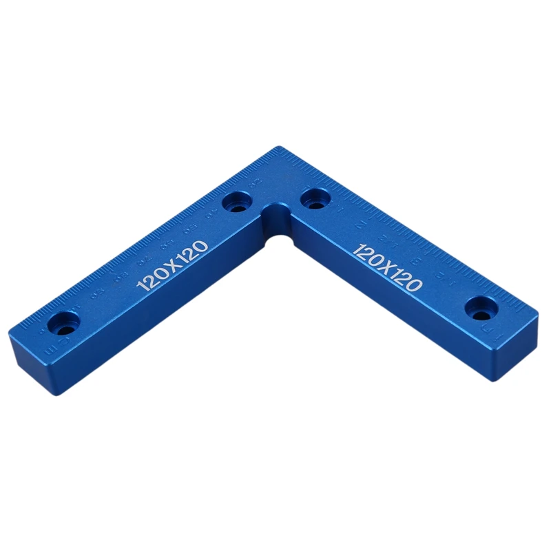 

WSFS Hot 90 Degree Precision Positioning L Squares Block 120X120mm Positioning Right Angle Ruler Clamping Measure Tools(1 Pcs)