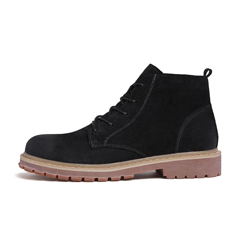 

Motorcycle Shoes Outdoor Men's Winter Boots Men Cowboy Rubber For Brands Leather Casual Man Walking Mens Punk Shoe Ankle
