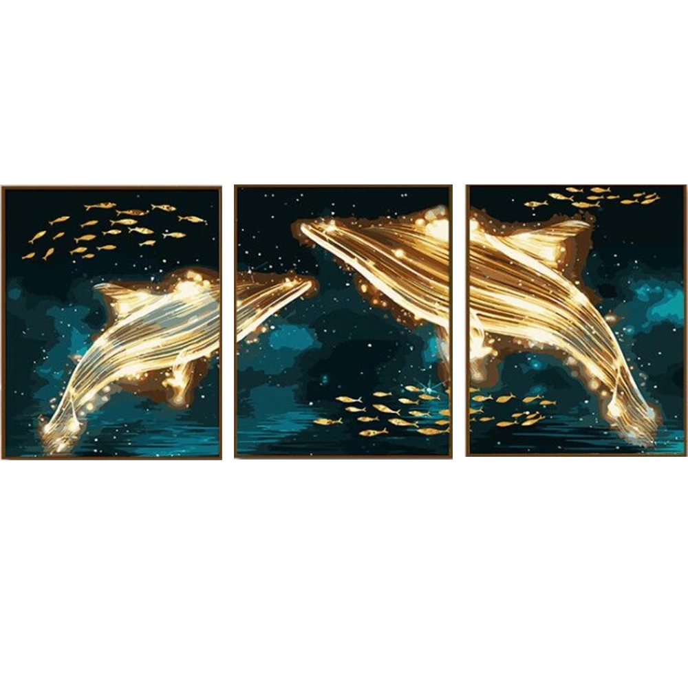 Рисование по номерам для взрослых китов натюрморт краска масляная холст сделай