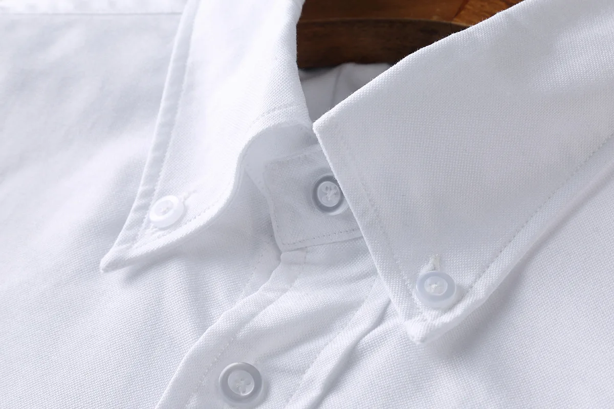 

Men New Oxford 19ss Classic Colorful striped Fashion Cotton Casual Shirts Shirt high quality Pocket long-sleeves Top M 2XL #M56