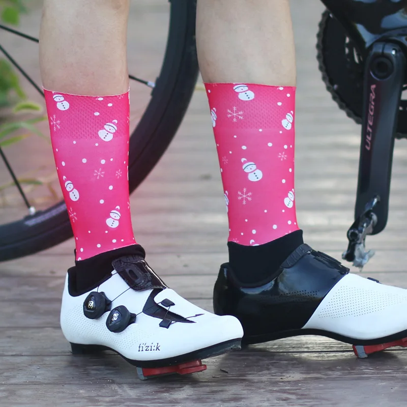 New pineapple compression cycling socks Outdoor cycling sports breathable wear-resistant pressure team socks Sport Racing