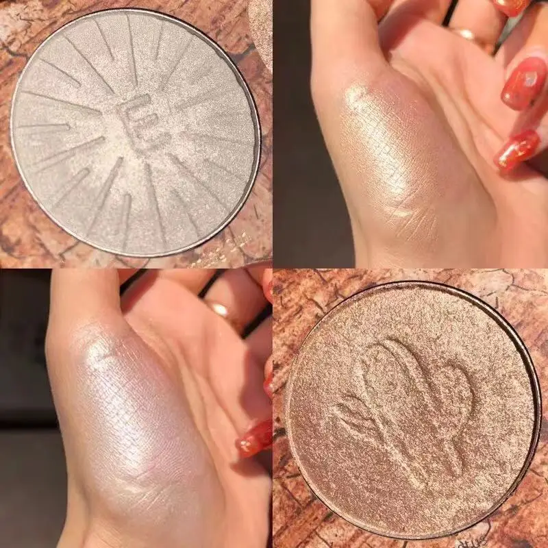 Хайлайтер для макияжа Палетка бронзера лица румяна щек текстура контур база тела