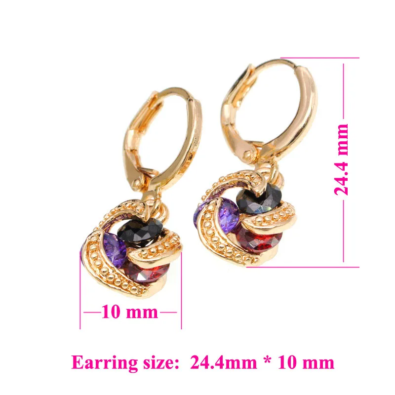 Cz сердце золотые серьги длинные для женщин Longues Boucle D'oreille Pendientes Largos Oorbellen Orecchini