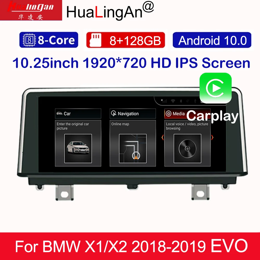 1011 Android 10 Автомобильный мультимедийный DVD стерео радио плеер GPS навигация Carplay