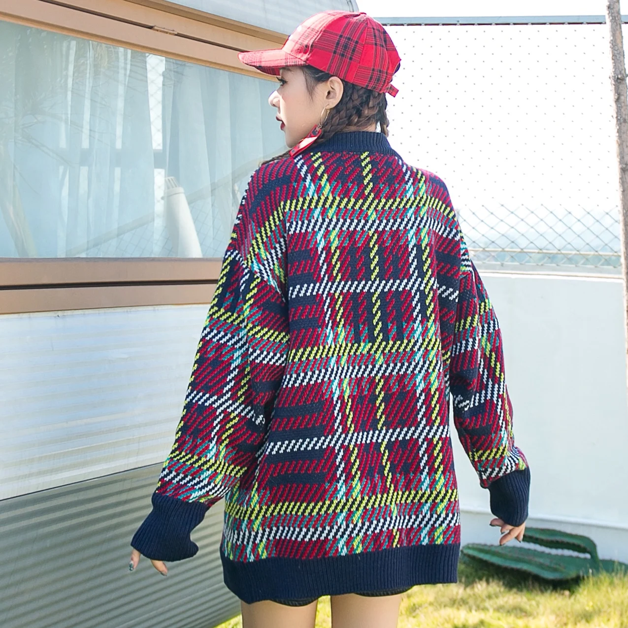 Тайский брендовый Рождественский уродливый свитер 2019 осень и зима новинка