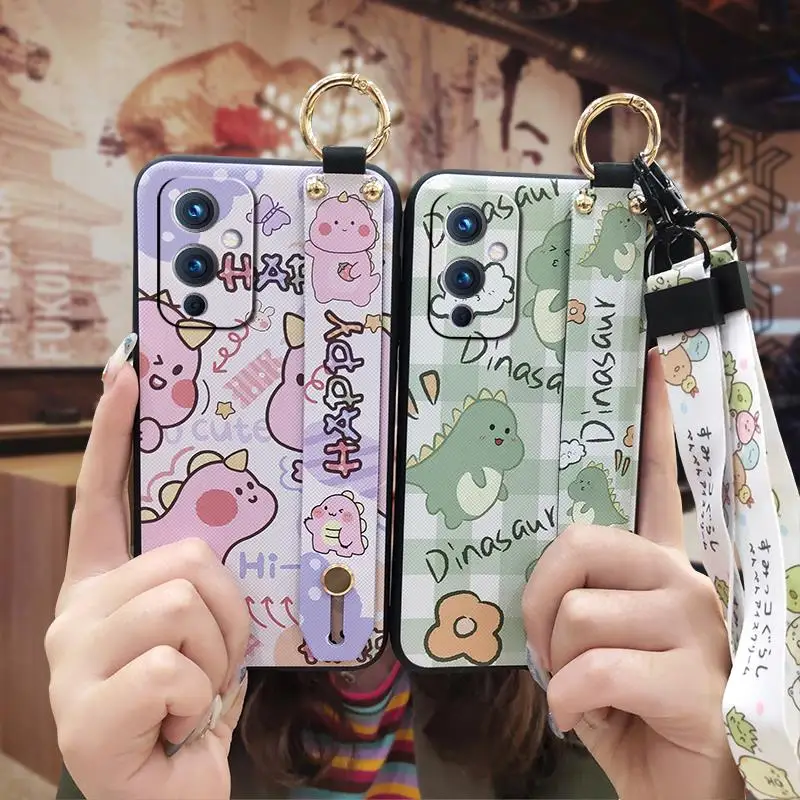 New Arrival Back Cover Phone Case For One Plus 9/1+9 Black Cartoon Fashion Design Cute | Мобильные телефоны и аксессуары