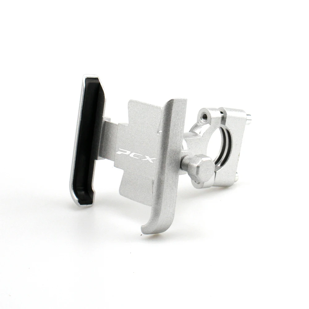 for honda pcx150 pcx125 pcx 125 pcx 150 motorcycle accessories cnc handlebar mobile phone holder gps stand bracket free global shipping