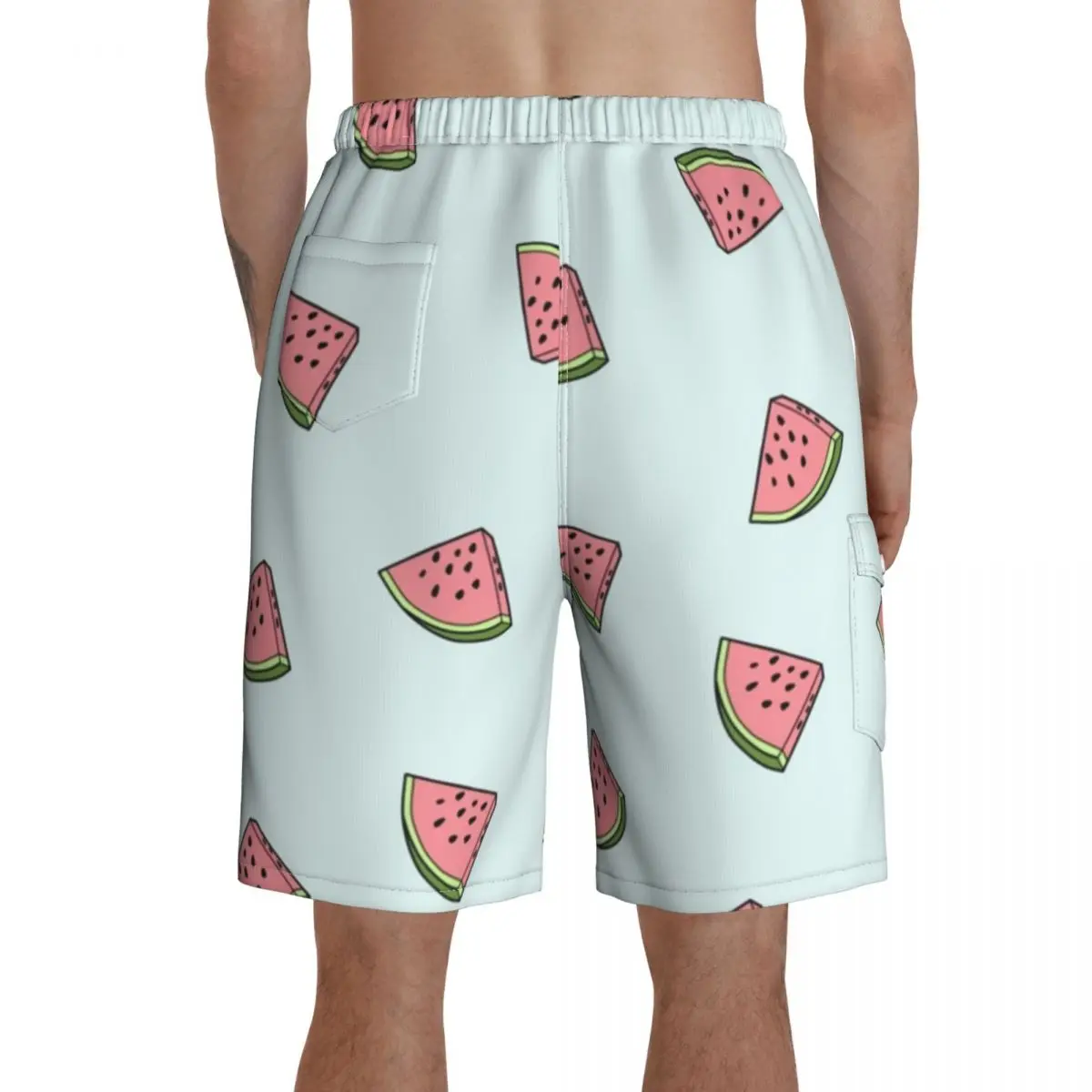 

Watermelon Board Shorts Polyester Swimming Trunks Beach Funny Men Swim Trunks