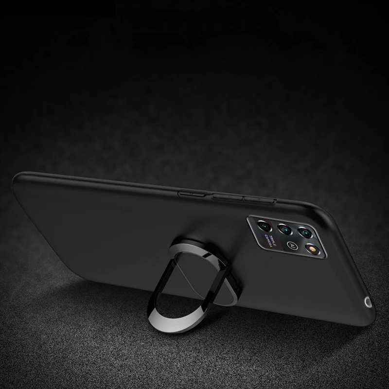 Чехол для ZTE Blade V30 Vita 3 ГБ 128 Классический мягкий силиконовый чехол с кольцом на