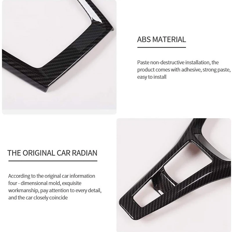 

Gears Shift Panel Trim Cover Carbon Fiber Decor Sticker for Chevrolet Camaro Interior Decoration Accessories