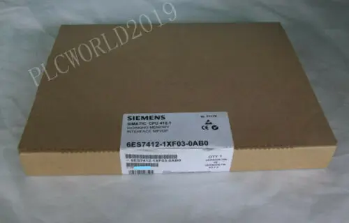 Siemens 6ES7412 1XF03 0AB0 SIMATIC S7 400 cpu 412 1 контроллер Profibus DP|Аксессуары для