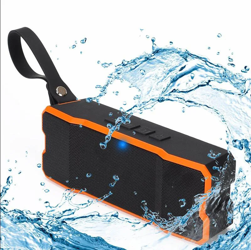 Orange Водонепроницаемый Bluetooth динамик s открытый беспроводной портативный динамик с 12 часов воспроизведения превосходный звук для кемпинга, спорта, Showe - Цвет: Orange