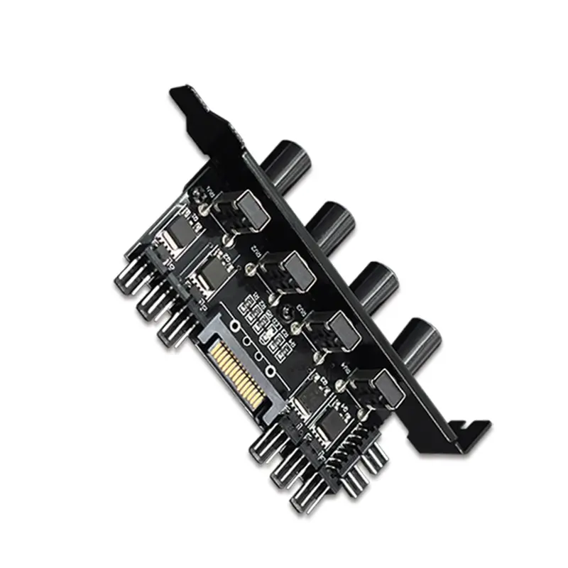 JSY105-107 разъем шасси регулятор вентилятора 8-ми канальный вентилятор компьютера