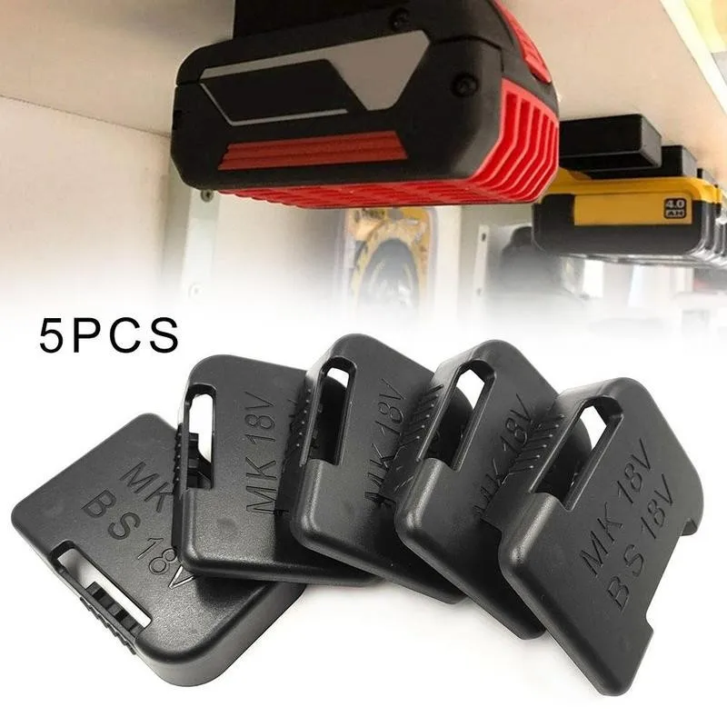 

Battery Storage Bracket for Makita And Bosch 14.4v/18v Lithium Belt Seat Device Buckle Bracket Dust Battery Fixing Cover W5R5