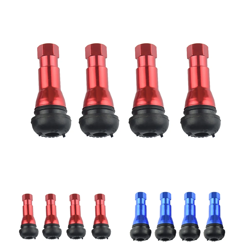 4pcs Red TR413 Car Truck Tire Valve Stems Universal Corrosion Resistant | Автомобили и мотоциклы