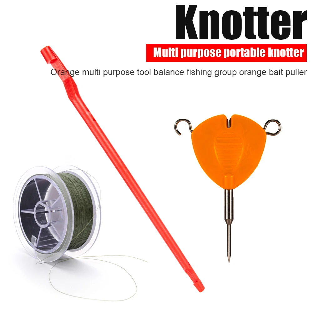 

5 in 1 Multifunctional Puller Tool Carp Fishing Line Knotting Knotless Knot Tool for Carp Rig Feeder Fishing Tackle Accessories