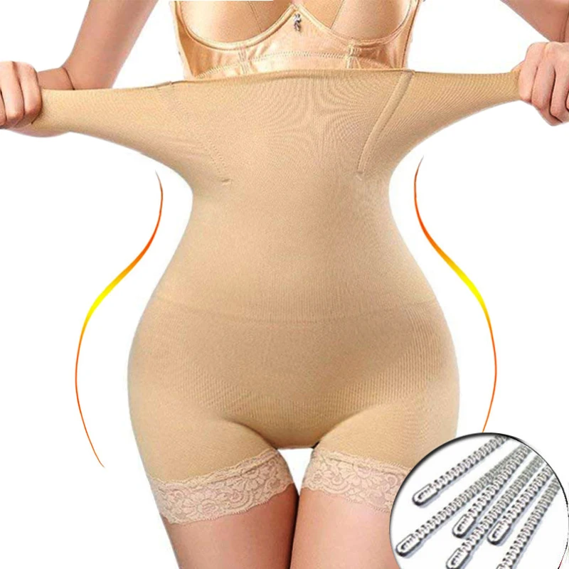 Twinso XS 4XL нижнее белье бесшовное Для женщин Высокая Талия утягивающие брюки