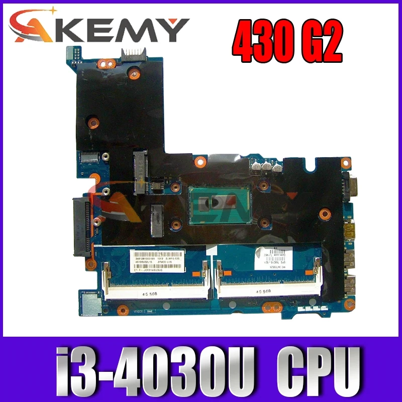 

for HP ProBook 430 G2 la-b171p Laptop motherboard CPU I3 4030U 100% Test OK