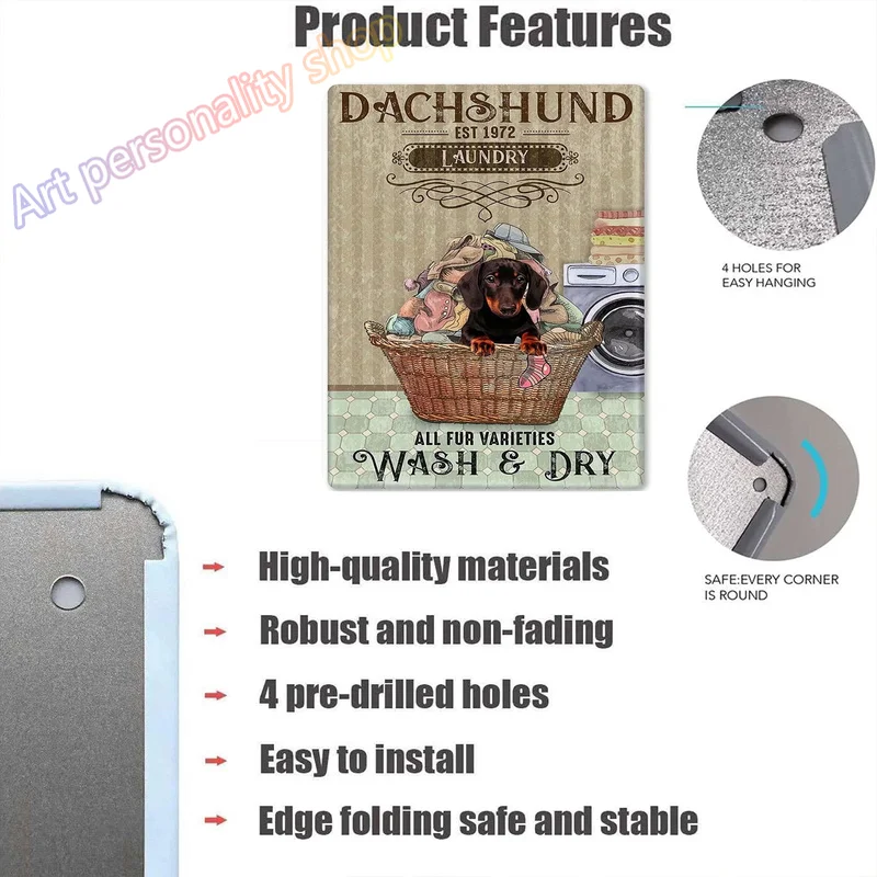 Винтажный металлический оловянный плакат для домашних питомцев кавалер Кинг