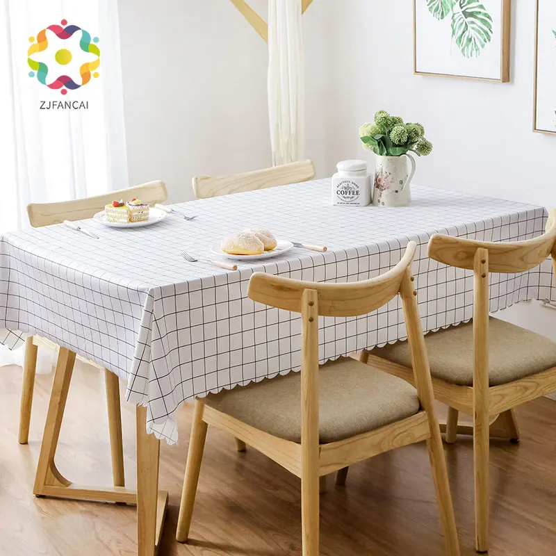 ПВХ решетка прямоугольная домашняя скатерть для ресторана водонепроницаемая и
